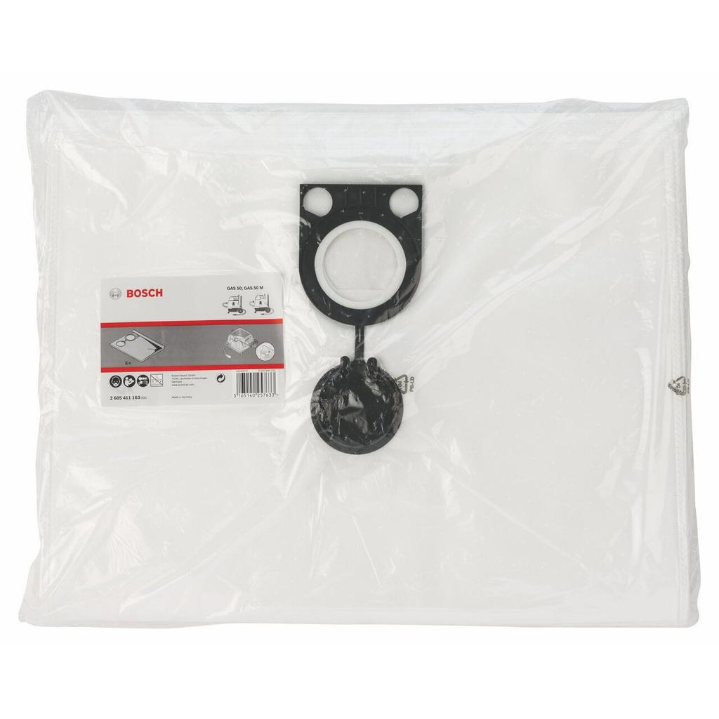 BOSCH DUST BAGS 5PK GAS50 WOOD ONLY