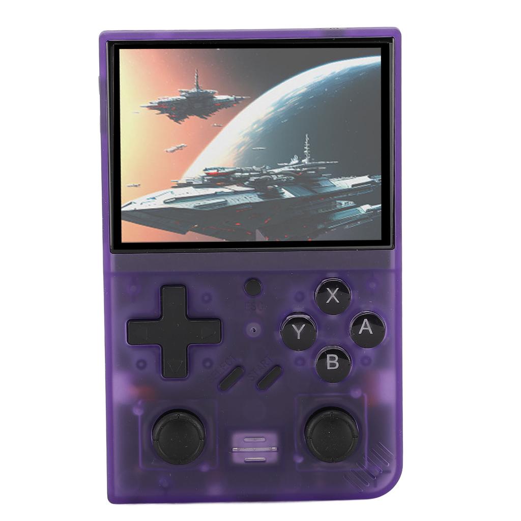 Handheld Retro Game Console 3.5 Inch IPS Screen Open Source Portable Video Game Console with Dual 3D Joysticks 64GB