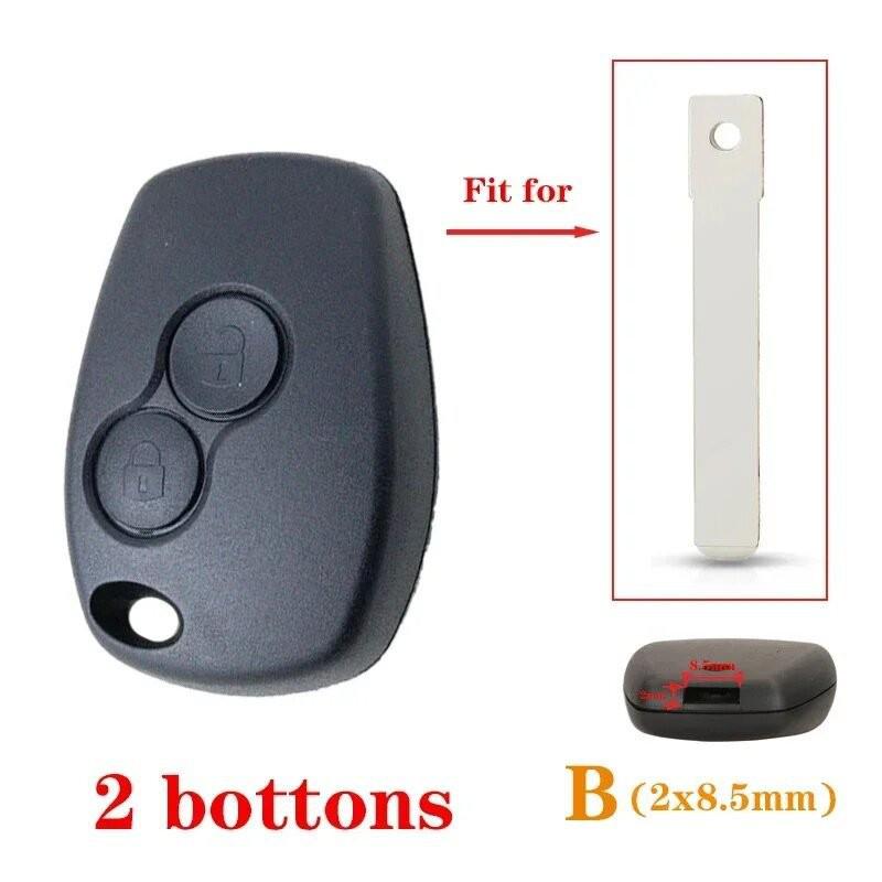 

2-Button Remote Key Shell for Renault (Excludes Metal Key Blank) Standard