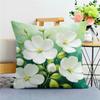 Flower Pastoral Small Fresh Pillowcase Dormitory Decoration Office Living Room Home Pillowcase