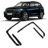 1 Pair Front Bumper Fog Light Grille Trim Cover Molding for X5 G05 M50 Pre‑LCI 2019 To 2023