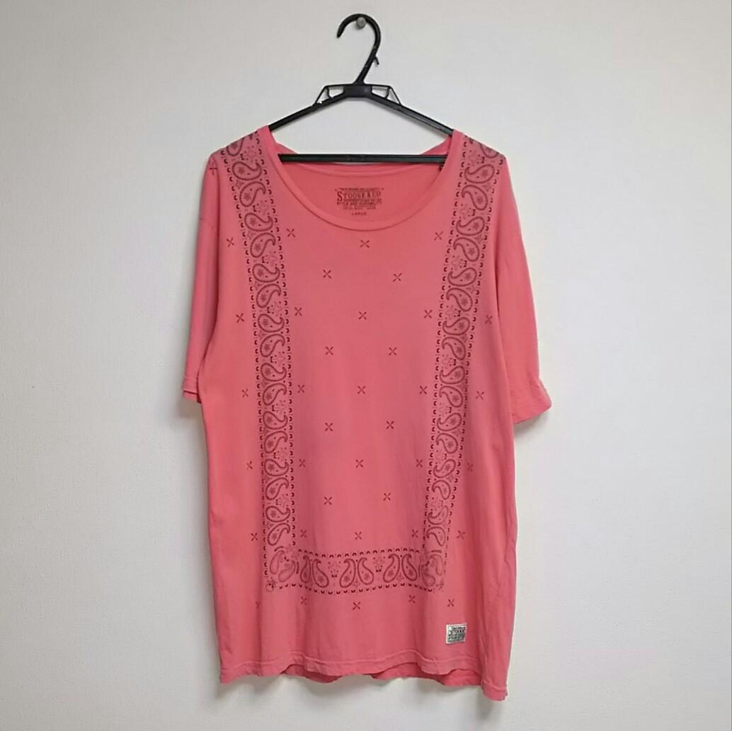 

[USED] For those who love y2k, achieve, and vintage clothing, Azure by moussy / Bandana print T-shirt