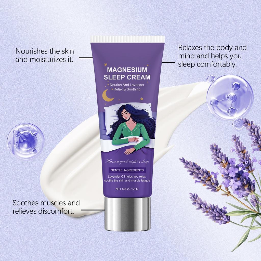 Magnesium Cream Magnesium Lotion Magnesium Oil For Feet, Magnesium Lotion, Magnesium Cream, Topical Magnesium Chloride  60g