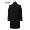 Men's Wool Blend Duck Down Mid-Length Coat