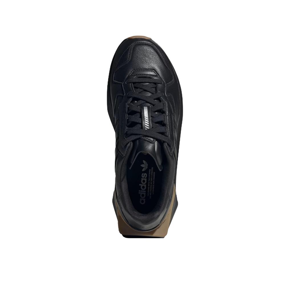 Adidas Originals Treziod Leather PT Shoes Classic Comfortable Slip Resistant Durable Low Top Lifestyle Casual Shoes Unisex Shoes Black IF2868