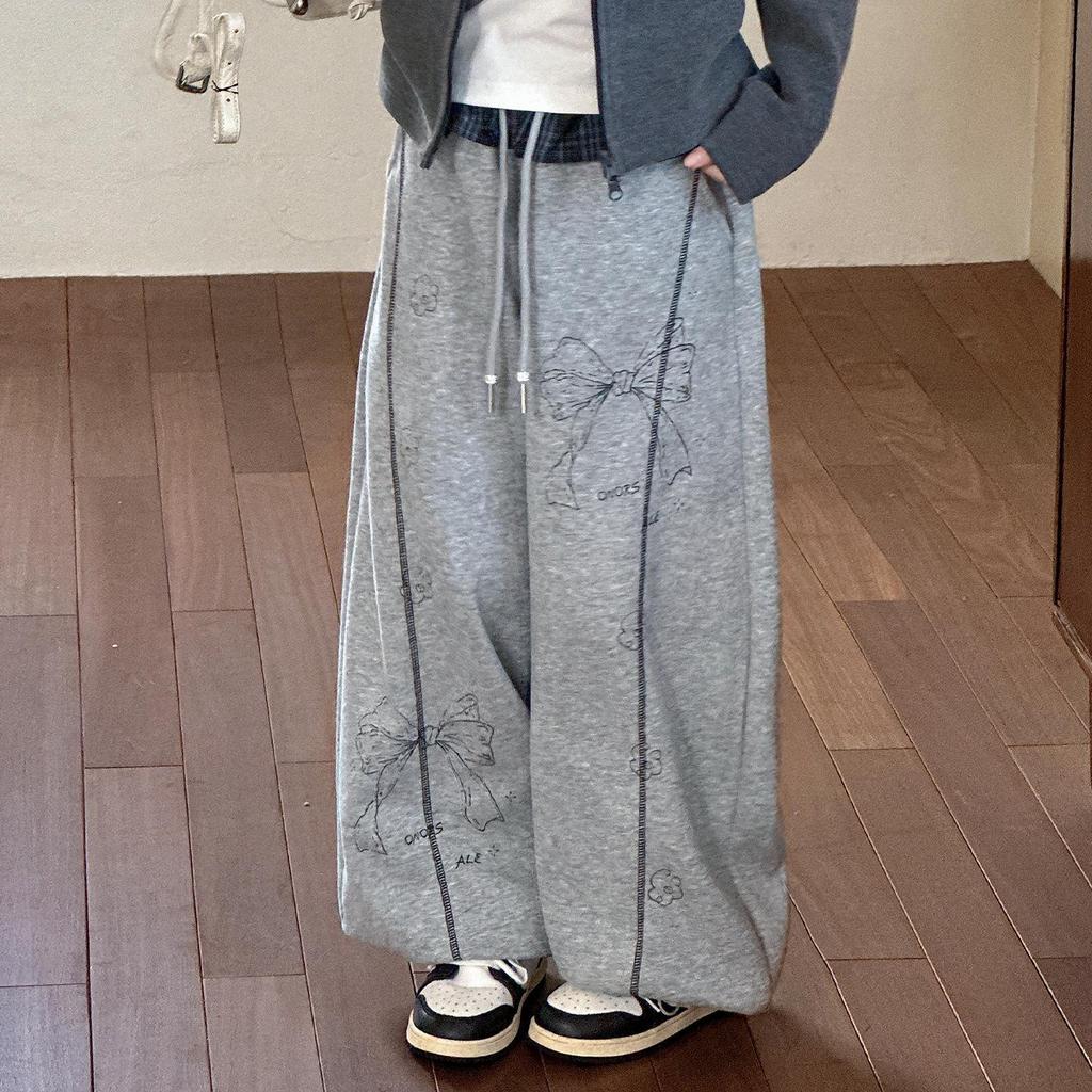 2025 Girls' Spring/Autumn Cardigan & Wide-Leg Pants Set - Hooded Casual Two-Piece Outfit