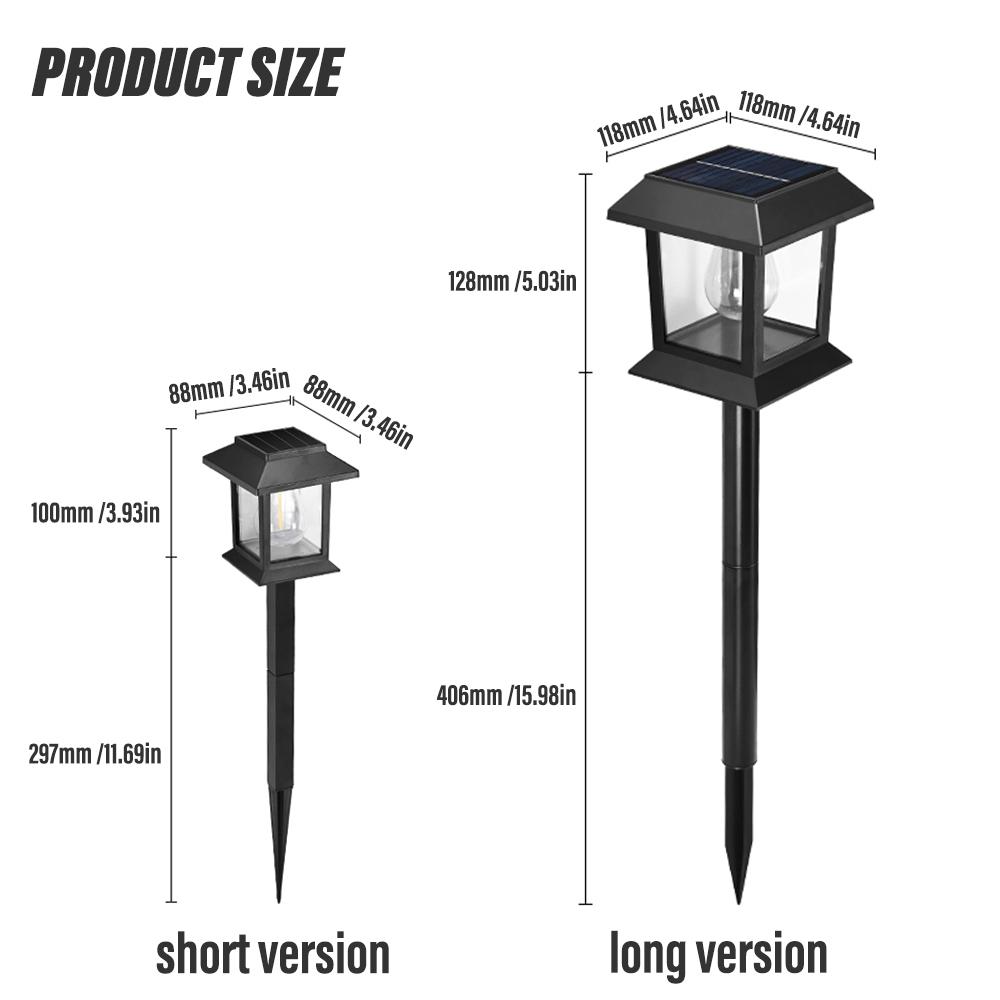 Outdoor Solar Powered LED Lawn Lamp Plug-in Lamp LED Sensor Lamp Garden Landscape Lamp Decorative Corrugated Lamp