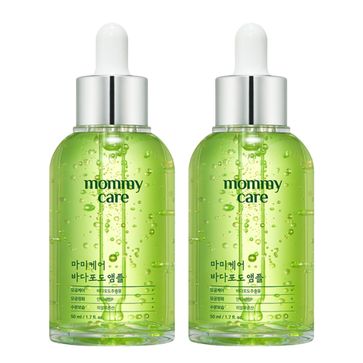 Mommy Care Sea Grape Pore Ampoule Firming & Soothing Set 50ml x 2