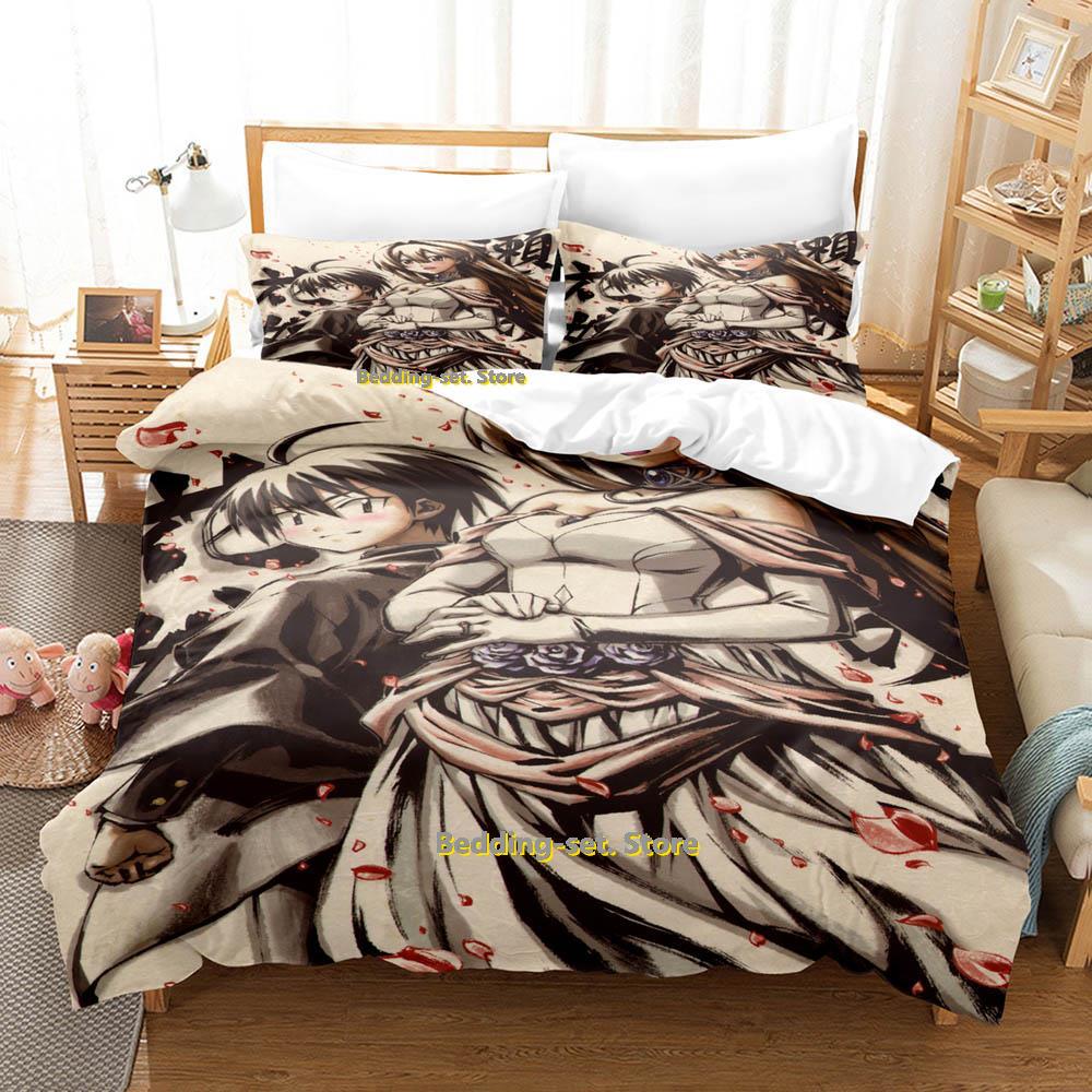 Seto No Hanayome My Bride Is A Mermaid Bedding Set Single Twin Full Queen King Size Bed Set Adult Bedroom Duvetcover Sets Anime
