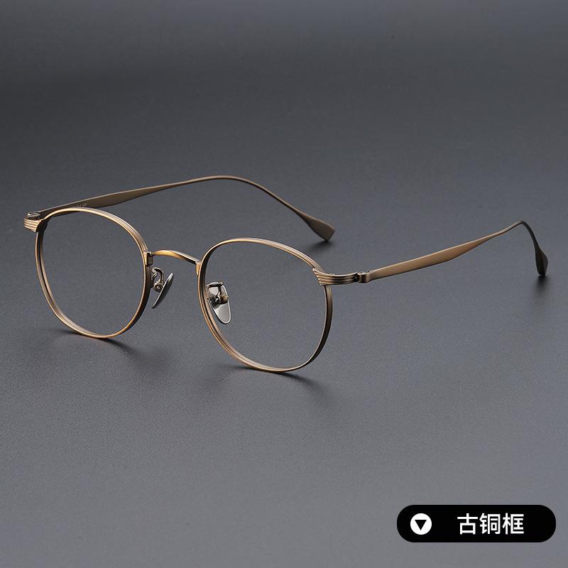 Ultralight Retro Pure Titanium Optical Frames for Men Women Luxury High-end Quality Eyeglasses Frame For Men Women
