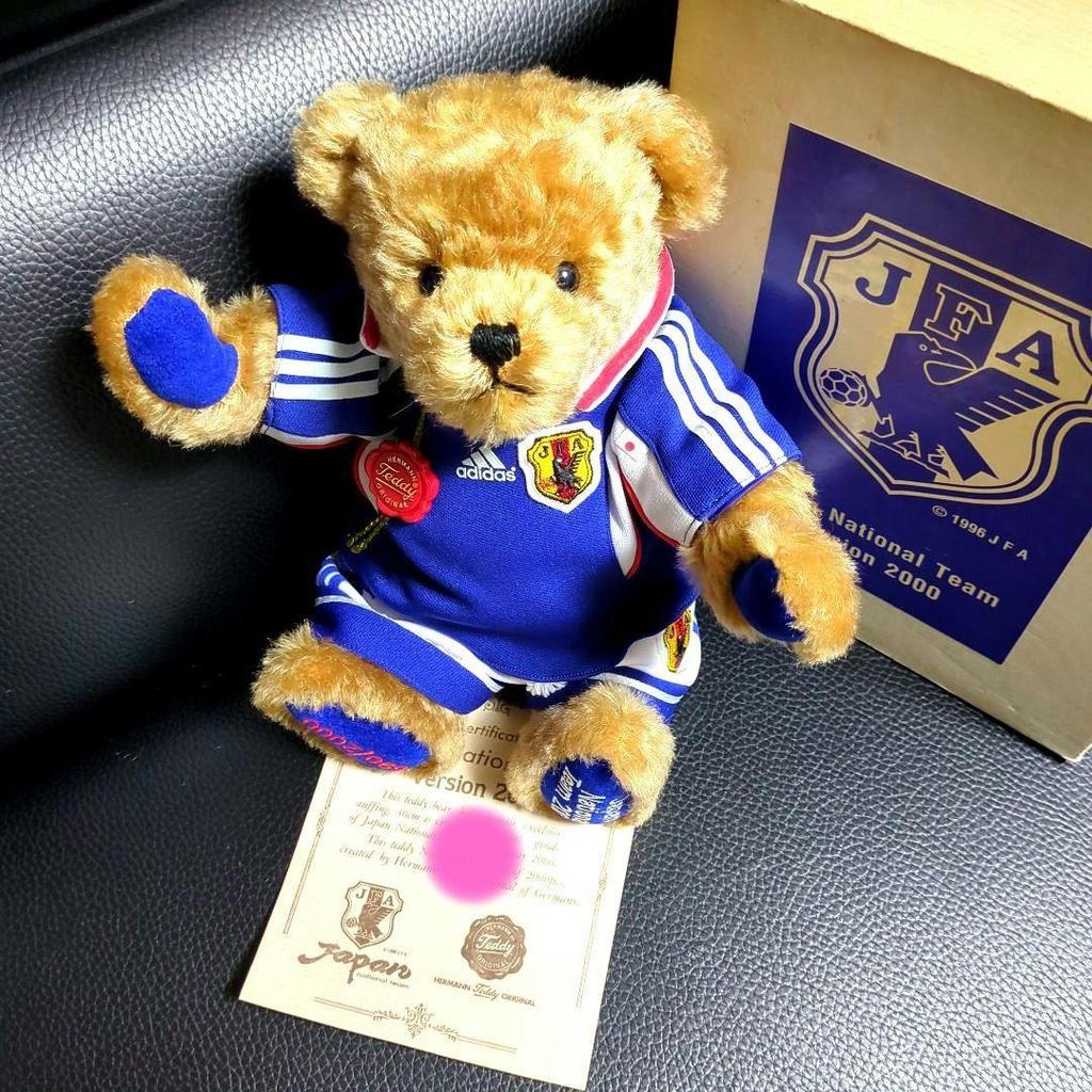 [USED] Price Reduced: Harman Teddy Bear Japan National Soccer Team 2000 Limited Edition of 2,000