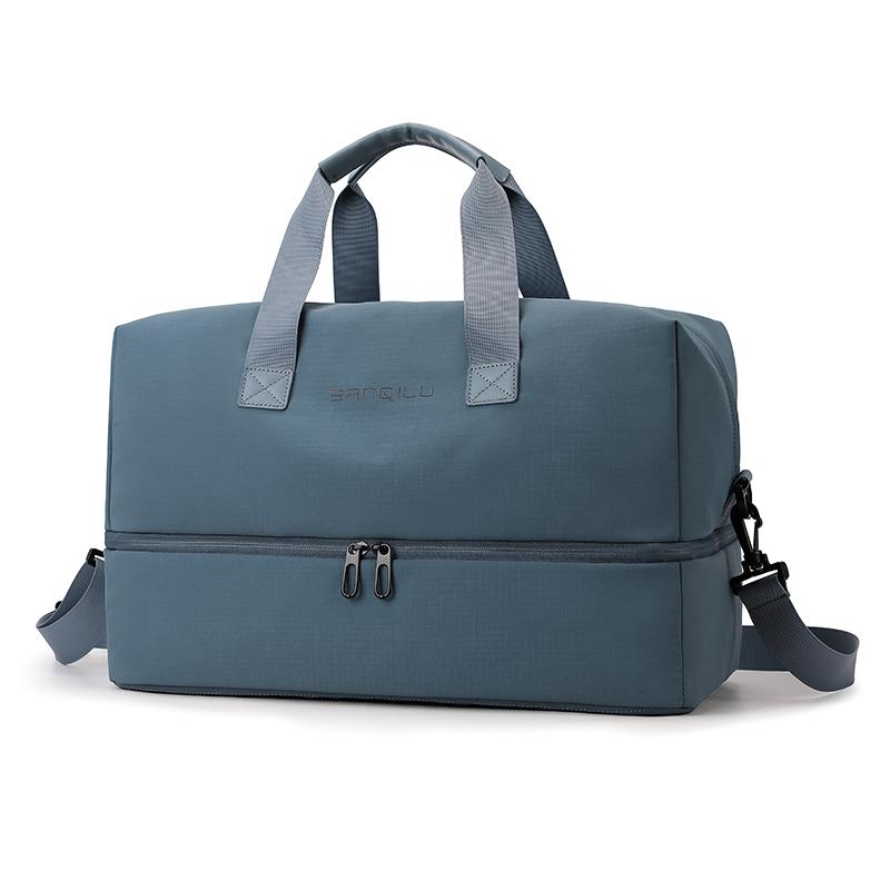 Borsa da Viaggio Portatile da Uomo a Grande Capacità a Spalla e a Tracolla
