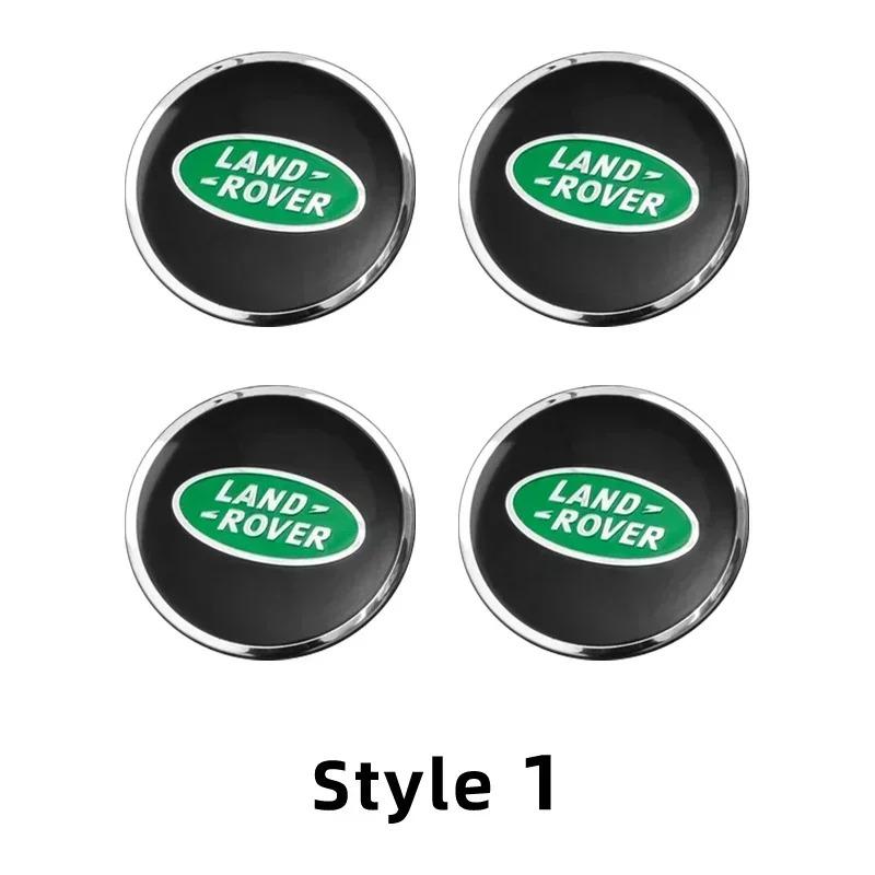 NEW 4pcs 62mm Car Wheel Center Cap Logo Hub Badge Rims Cover Land Rover Discovery 3 4 R4 LR2 Range Rover Evoque Sport Dander 2 3