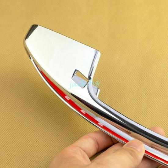 2018- Ford Expedition Chrome Keyless Door Handle Cover Trims For Ford Expedition | Silver | Polished Chrome | Adhesive | Self-Adhesive | China | 1