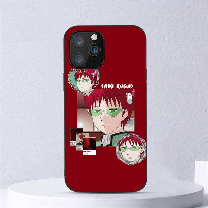 The Disastrous Life Of Saiki K Saiki Kusuo Phone Case For Iphone 11 12 Mini 13 14 Pro Xs Max X 8 7 6s Plus 5 Se Xr Shell