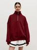 Autumn/Winter European & American Stylish Hip Hop Loose Plain Hoodie Jacket for Women