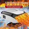 Dual Speed Defroster Fast Heating Windshield Heater Portable Car Heater  Front Demister