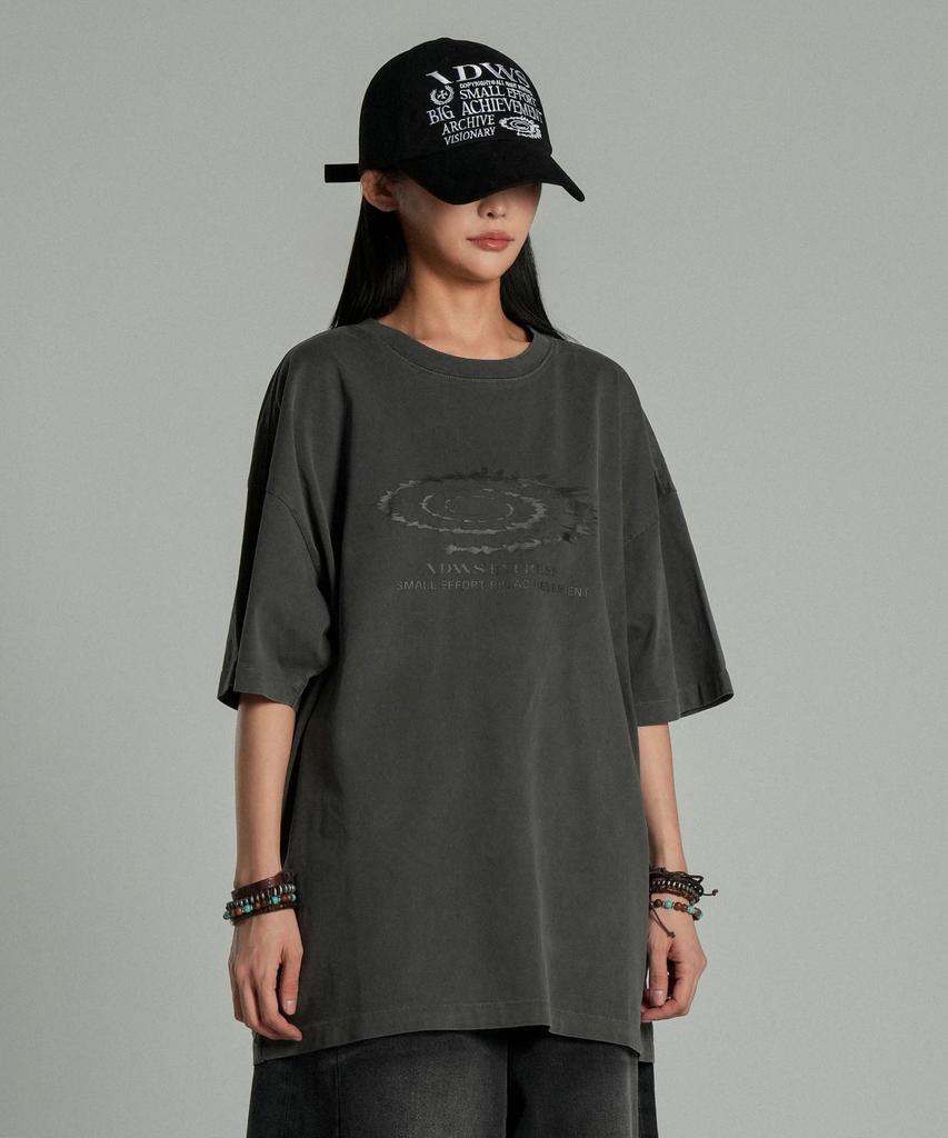 IDWS Swift Symbol Dying T-Shirt Gray