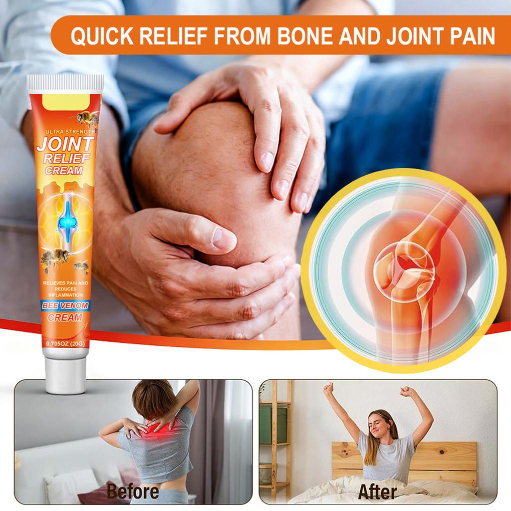Bee Joint Care Cream 20g Shoulder, Neck, Knee, Wrist Muscle And Joint Massage Cream