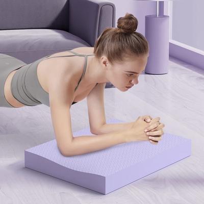 Tapis d'équilibre souple en TPE pour yoga, coussin d'exercice en mousse, coussin d'équilibre épais, planche d'équilibre pour fitness, yoga, pilates, thérapie physique