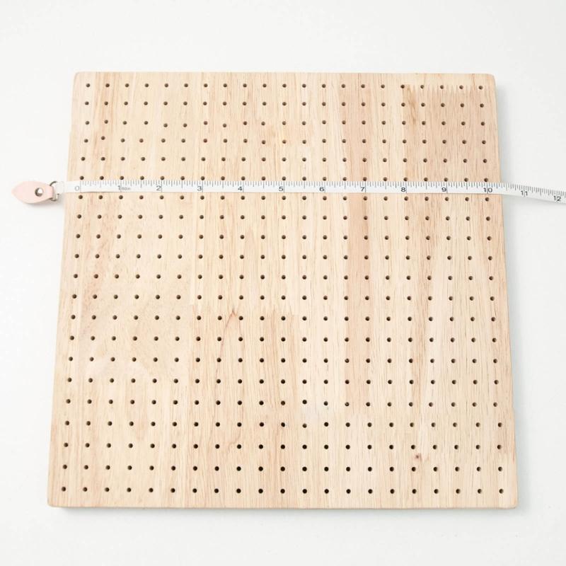 Wooden Handcrafted Blocking Board Crochet Crafting for Knitting Crochet Square Full Kits with Stainless Steel Rod Pins