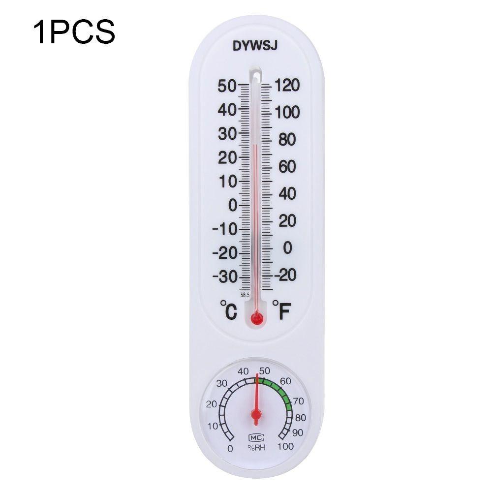 High Quality Wall Mounted Thermometer Plastic Accurate Garden Temp Meter Measurement Tool Indoor Outdoor