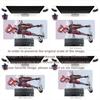 Anime Mask Girl Mouse Pad Yuki Aim Large Mouse Mat  E-Sports Gamer Desk Pads Non-Slip Rubber Premium Mouse Pad XXL Keyboard Mats