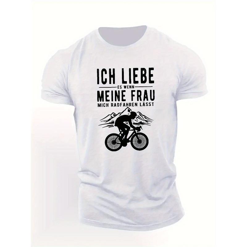 

European sizes Fun German Men S Short Sleeve T-Shirt Summer T-Shirt Top 4XL білий