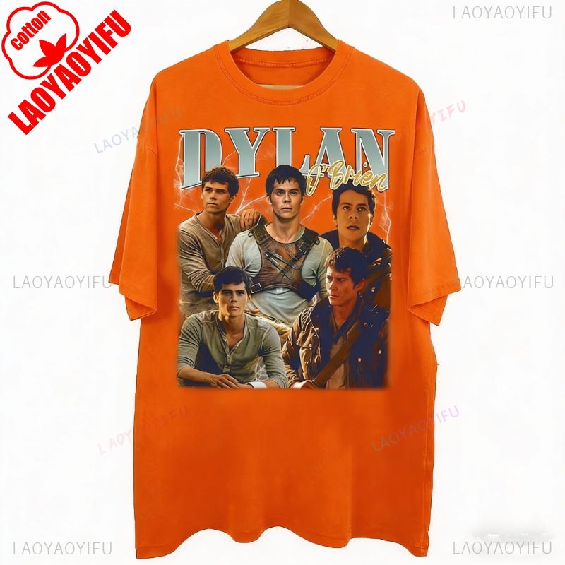 Vintage 90s Bootleg Style Retro Dylan OBrien Graphic Tshirt Gifts for Man and Women Unisex Casual Style TShirt Shortsleev
