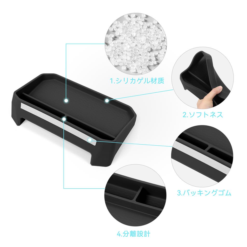 Für Mitsubishi Triton 2024 2025 Auto Armaturenbrett Ablage Mittelkonsole Versteckte Aufbewahrungsbox Hinter Bildschirm Aufräumen