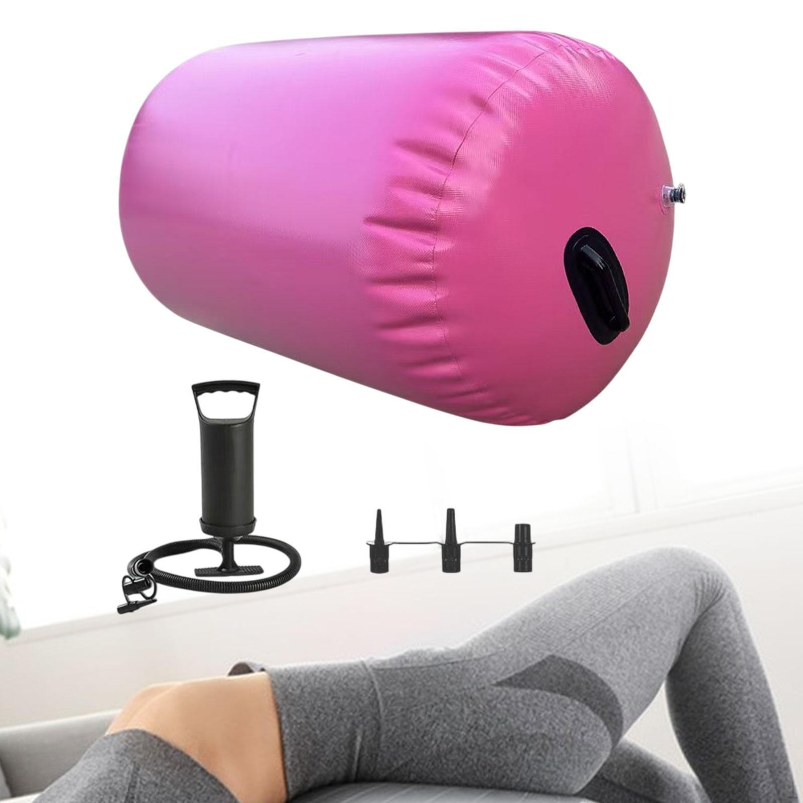 

Повітряний роликовий гімнастичний гімнастичний тренажер для спини з опорою для рук, надувний акробатик для дітей і дорослих 0.9mx1m