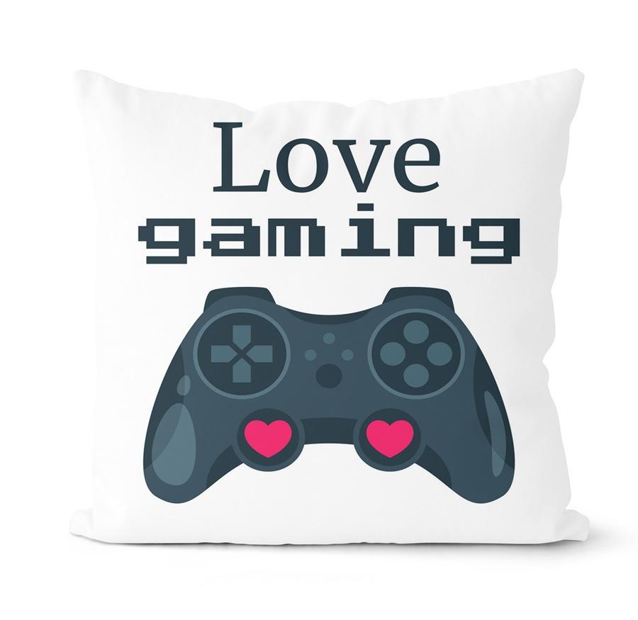 Video Game Decorative Cushion Cover Retro Polyester Pillowcase Sofa Couch Bed Seat Throw Pillow Cover Game Fan Gift 45X45CM
