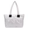 Mori ins daily commute fluffy contrasting color women's big armpit bag winter new literary shoulder handbag