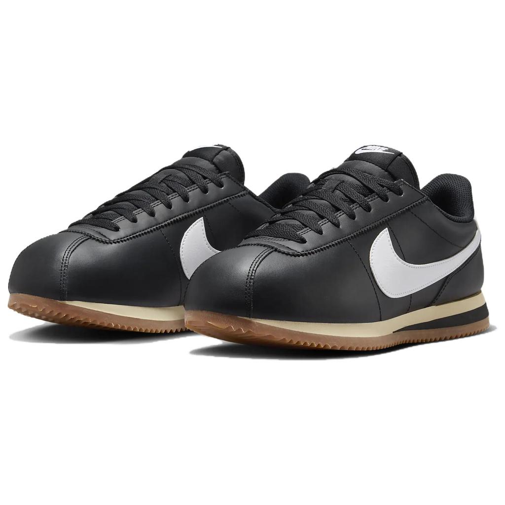 Nike Cortez Black Gum Medium Brown Sesame White Sneakers DM4044-002