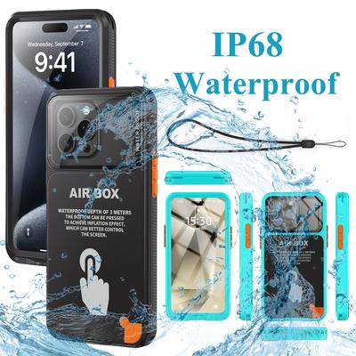Estuche para teléfono resistente al agua IP68, a prueba de golpes, caídas, para nadar, bucear y mucho más.
