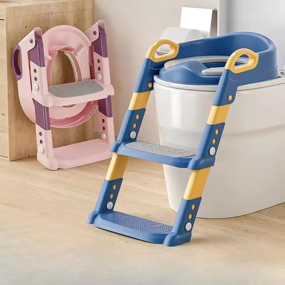 Multi-functional Baby Toilet Training Adjustable Seat Potty Ladder  Child Step Seat