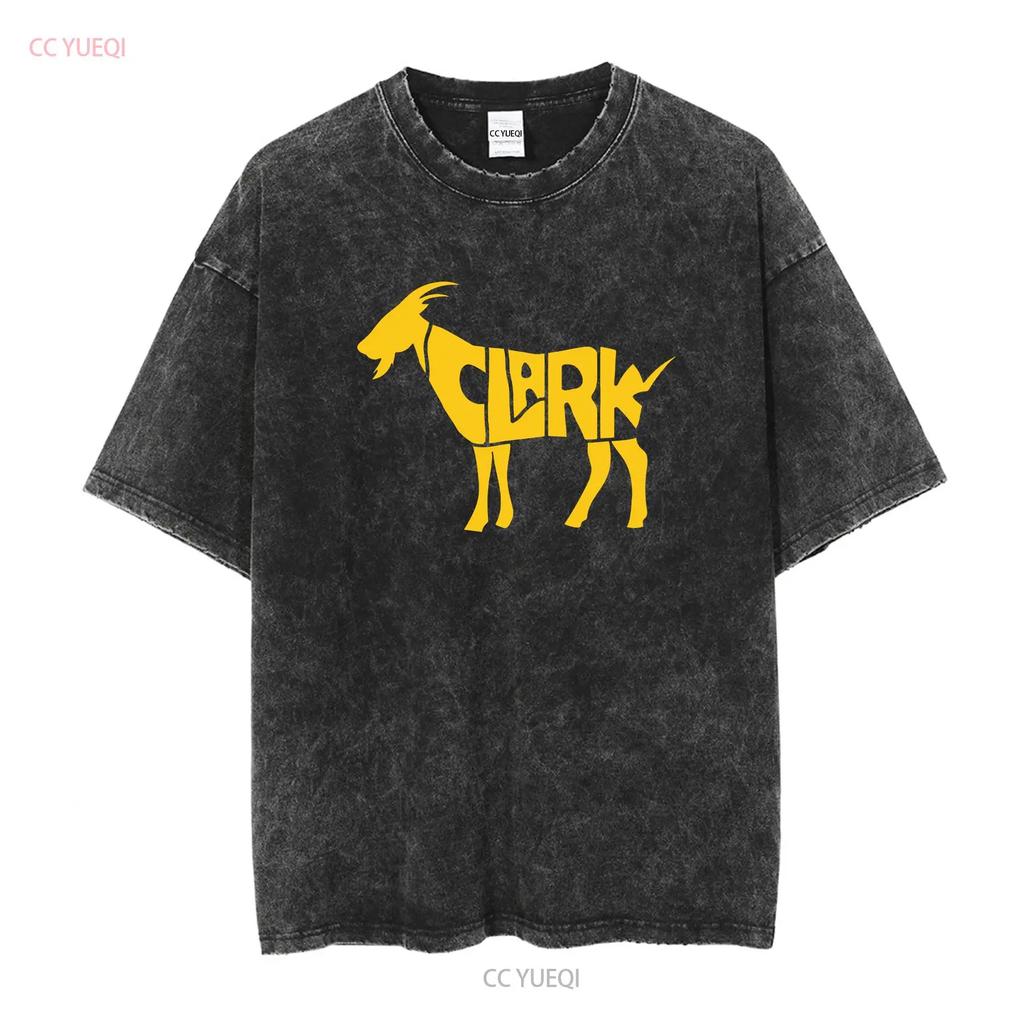 Iowa Clark GoaT T Shirt Caitlin Black S 5XL long or short sleeves vintage Washed Soft streetwear designer clothes Slightly