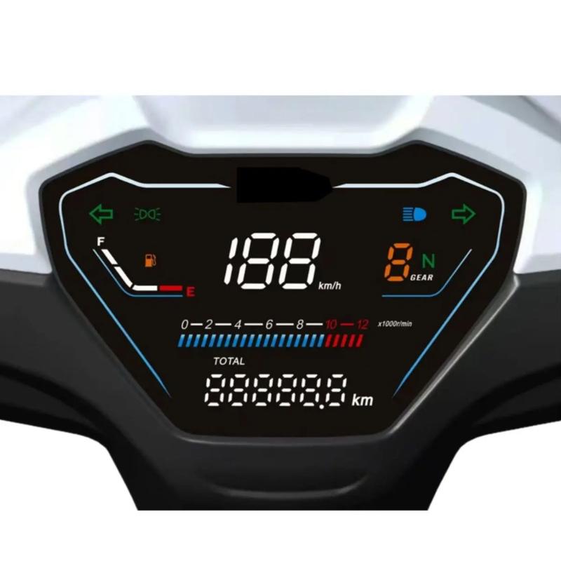 IP67 Waterproof Motorcycle Digital Speedometer Odometer With High Accuracy Sensor And ABS Housing for Riding Road Safety