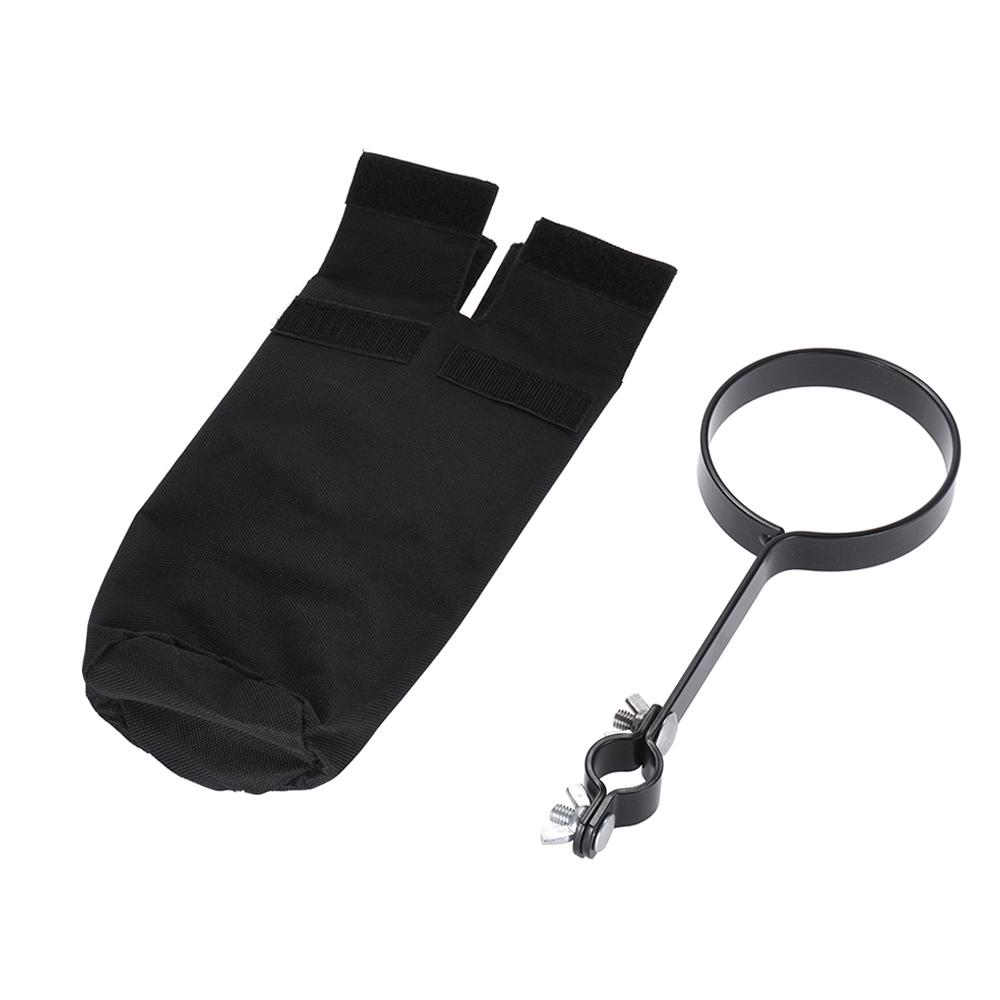 Trommestikkholder Trommestikkveske 600D med aluminiumslegeringsklemme for trommelstativ