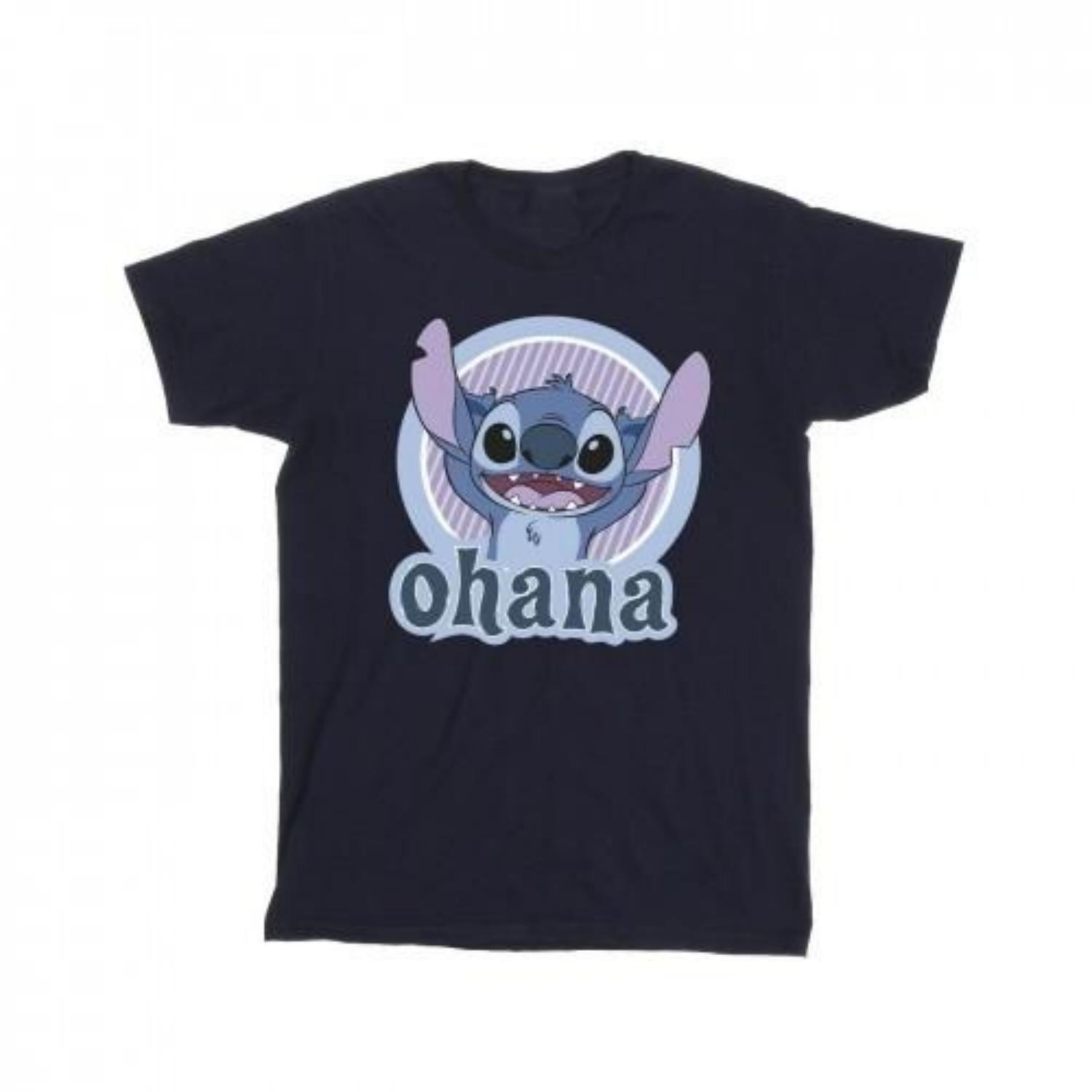 Disney Mens Lilo And Stitch Ohana Circle T-Shirt XXXXL