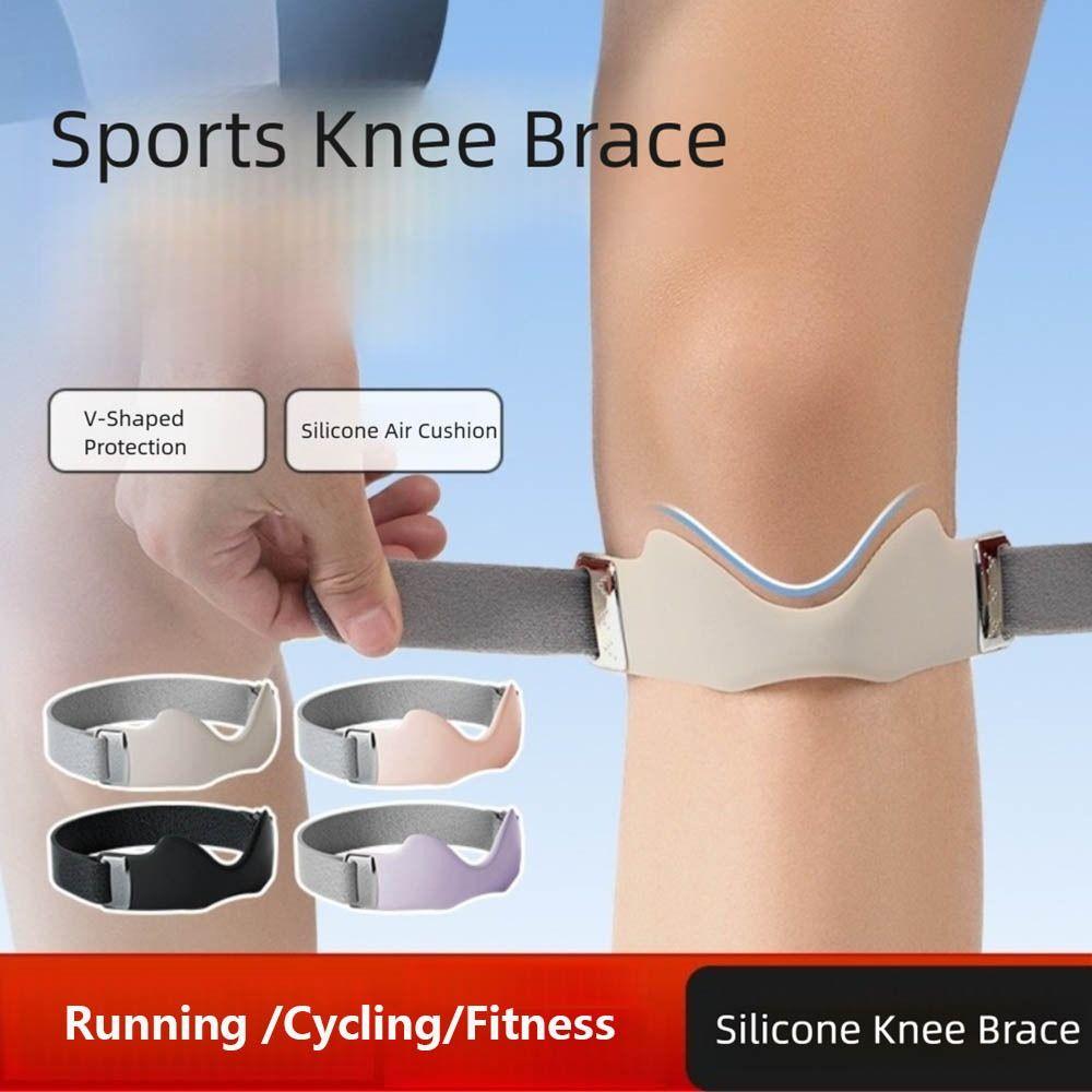 Thickened Sports Knee Pad Elastic Patella Band Knee Support Knee Brace Men and Women