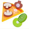 Early Education Pizza Pretend Play Toy Simulation Cookie Play Food Set  Play Food Set