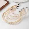 Women's French Retro High-End Pearl Headband: Versatile Hair Accessory for Styling and Face Washing