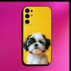 Pet Shih Tzu Dog Phone Case For Samsung S25,S24,S21,S22,S23,S30,Ultra,S20,Plus,Fe,Lite,Note,10,9,5G Black Cover