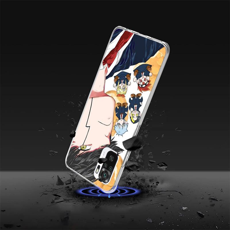 Mashle Magic And Muscles Cover Phone Case For Xiaomi Redmi Note 15 14 13 12 11 10 Pro Plus 14S 12S 11S 11T 11E 10S Soft Fundas S