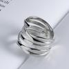 Xiaomi 925 Sterling Silver Rings For Women Zircon Gold Ring Anillos Plata 925 Para Mujer Bagues Pour Femme Ringen Fine Jewelry