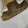 Three-dimensional pocket tooling camouflage denim skirt 2025 summer new Spice Girl street A word anti-light skirt