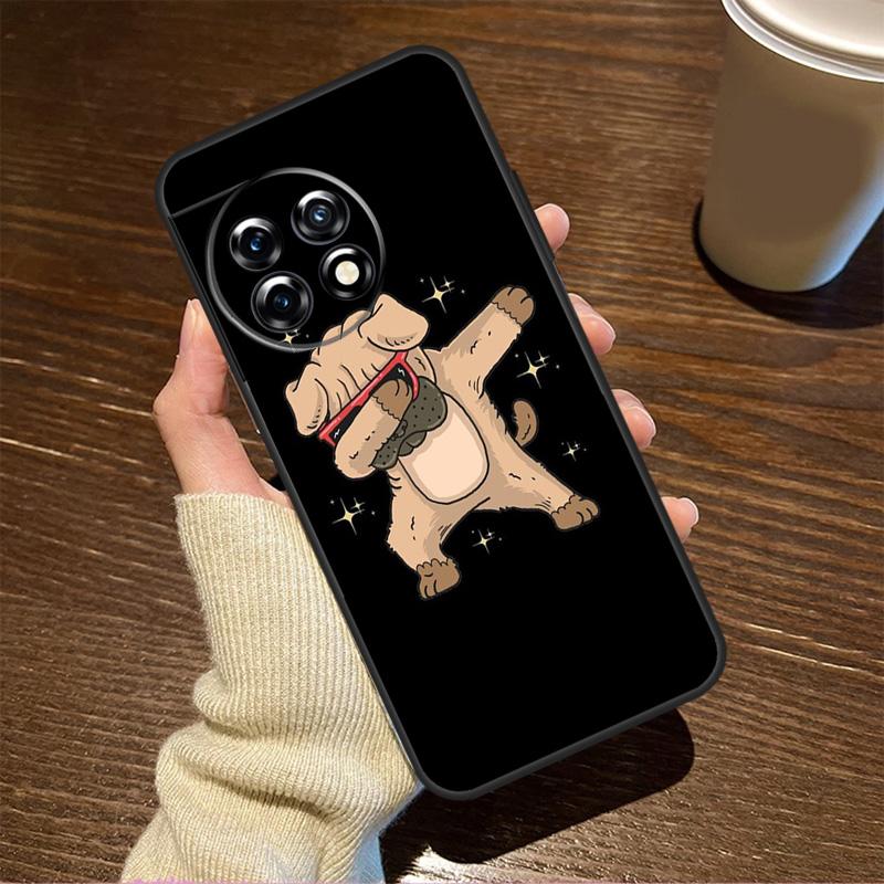 Cute Pug Dog For OnePlus Nord CE 5 2 3 4 Lite N20 N30 Case For OnePlus 15 R 13 12 11 8T 10T 13T 12R 13R