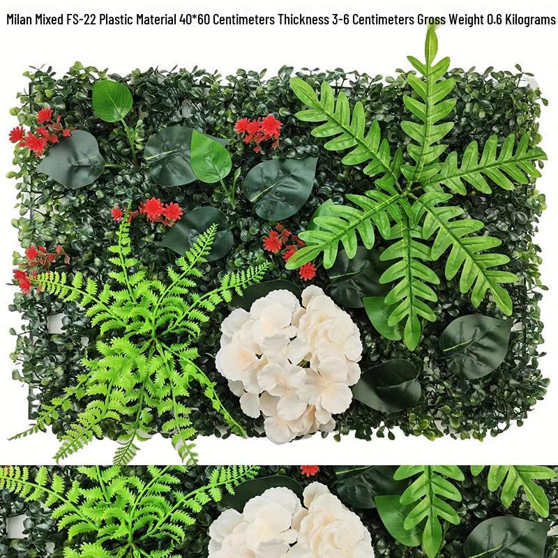 Künstliche Blumenwand für die Dekoration von Einkaufszentren im Freien