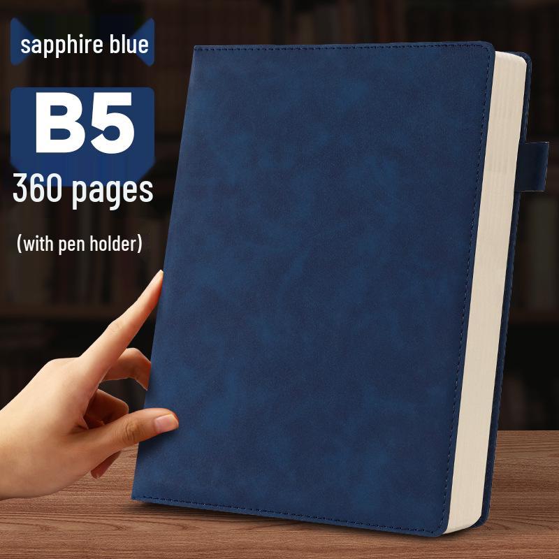 A4 Dickes Notizbuch - 2026 Geschäftstagebuch & Besprechungsprotokollbuch